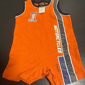 Harley-Davidson Motorcycle Outfit (0-3 Months)